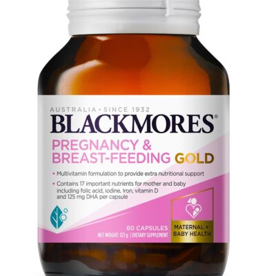 Thuốc Bổ Bà Bầu Blackmores Pregnancy &Amp; Breast-Feeding Gold 180 Viên - Mẫu Mới 1 Blackmores Pregnancy Breast Feeding Gold 11