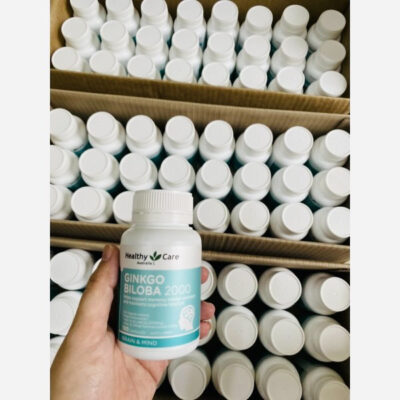 Viên Uống Bổ Não Healthy Care Ginkgo Biloba 2000Mg - Hàng Úc 100 Viên 4 Healthy Care Ginkgo Biloba 1 1