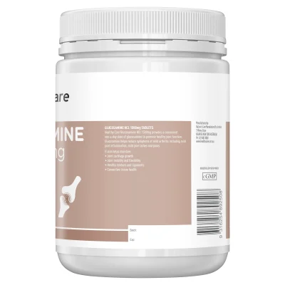 Viên Uống Hỗ Trợ Bổ Xương Khớp Healthy Care Glucosamine Hcl 1500Mg, Hàng Úc - Mẫu Mới 3 Healthy Care Glucosamine Hcl 1500Mg 400 Tablets 4 3000X