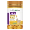 Sữa Dê Cô Đặc Dạng Viên Goat Milk Healthy Care Vị Vani, Hàng Úc 5 Healthy Care Kids Goat Milk Vanilla Flavour 300 Tablets 1 3000X