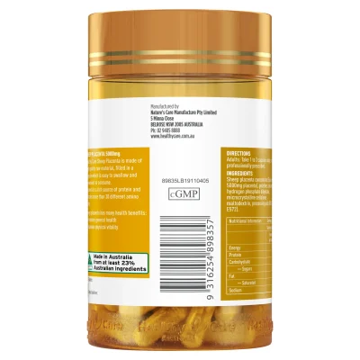 Healthy Care Sheep Placenta 5000Mg 100 Capsules 2 3000X