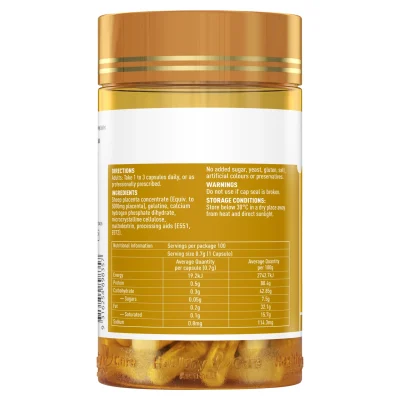 Healthy Care Sheep Placenta 5000Mg 100 Capsules 3 3000X