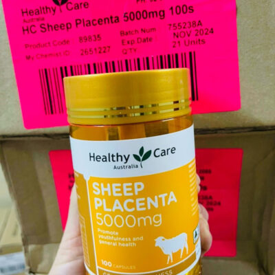 Healthy Care Sheep Placenta 5000Mg 100 Capsules