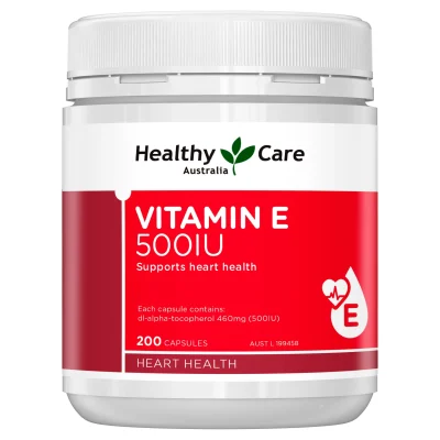 Healthy Care Vitamin E 500IU 200 Capsules 1 3000x