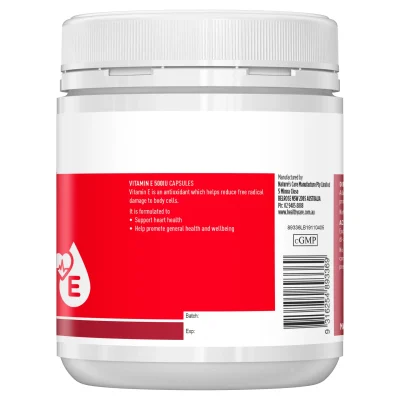 Healthy Care Vitamin E 500Iu 200 Capsules 4 3000X