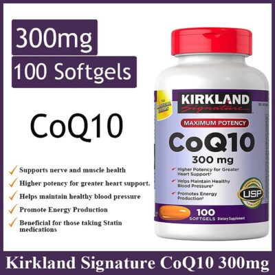 Viên Uống Hỗ Trợ Tim Mạch Kirkland Coq10 300Mg100 Viên, Hàng Mỹ 2 Kirkland Coq10 2