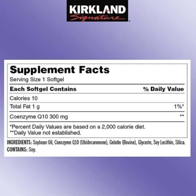 Viên Uống Hỗ Trợ Tim Mạch Kirkland Coq10 300Mg100 Viên, Hàng Mỹ 3 Kirkland Coq10 4