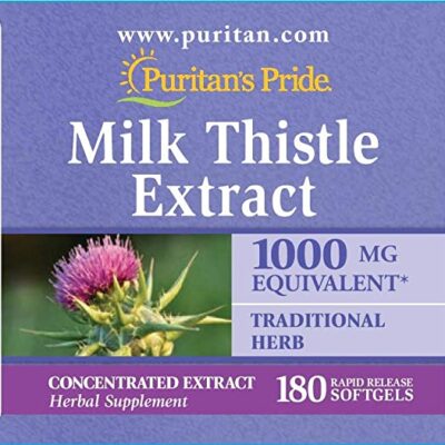Milk Thistle 1000Mg Puritan Pride 180 Vien Vien Uong Bo Gan My 4