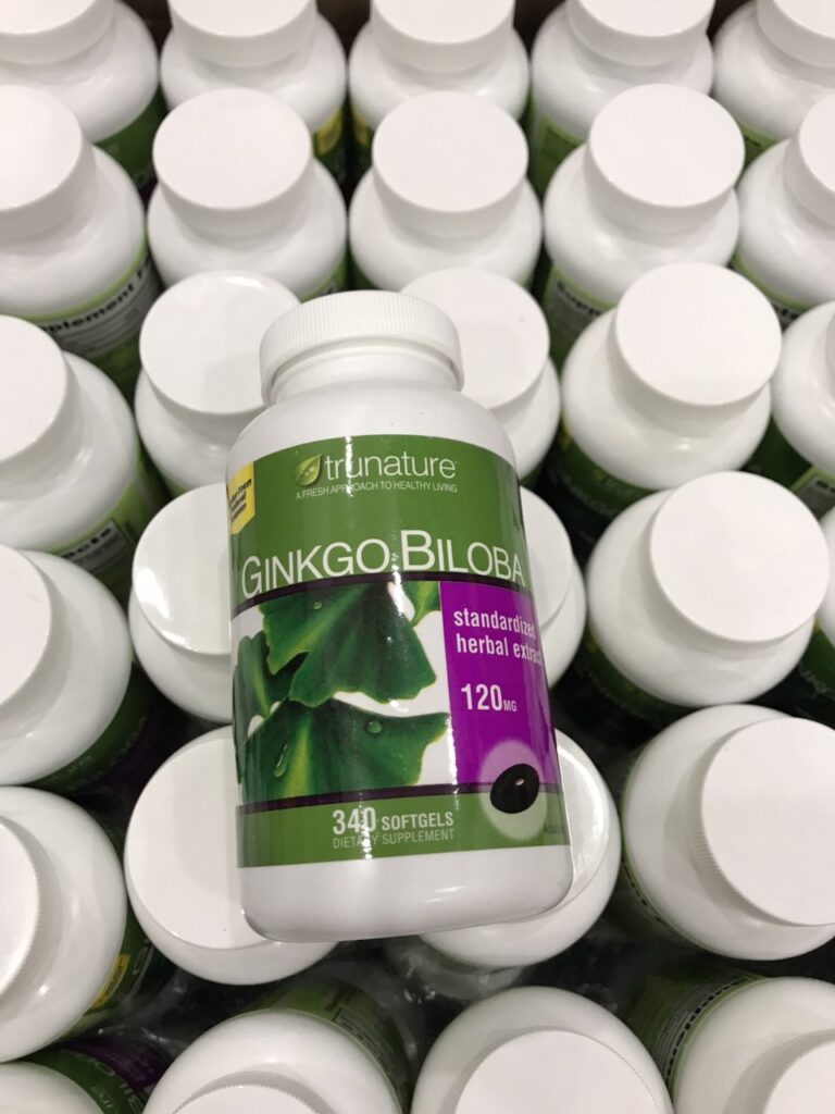 Viên Uống Bổ Não Trunature Ginkgo Biloba 120Mg 340 Viên, Hàng Mỹ - Mẫu Mới 9 Bo Nao My 1