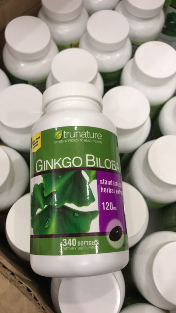 Viên Uống Bổ Não Trunature Ginkgo Biloba 120Mg 340 Viên, Hàng Mỹ - Mẫu Mới 10 Bo Nao My 2