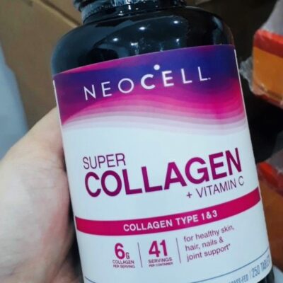 Super Collagen Neocell 6000Mg + Vitamin C - Viên Uống Bổ Sung Collagen Neocell Type 1&Amp;3 Giúp Đẹp Da 250 Viên, Hàng Mỹ - Mẫu Mới 1 Collagen 250 1