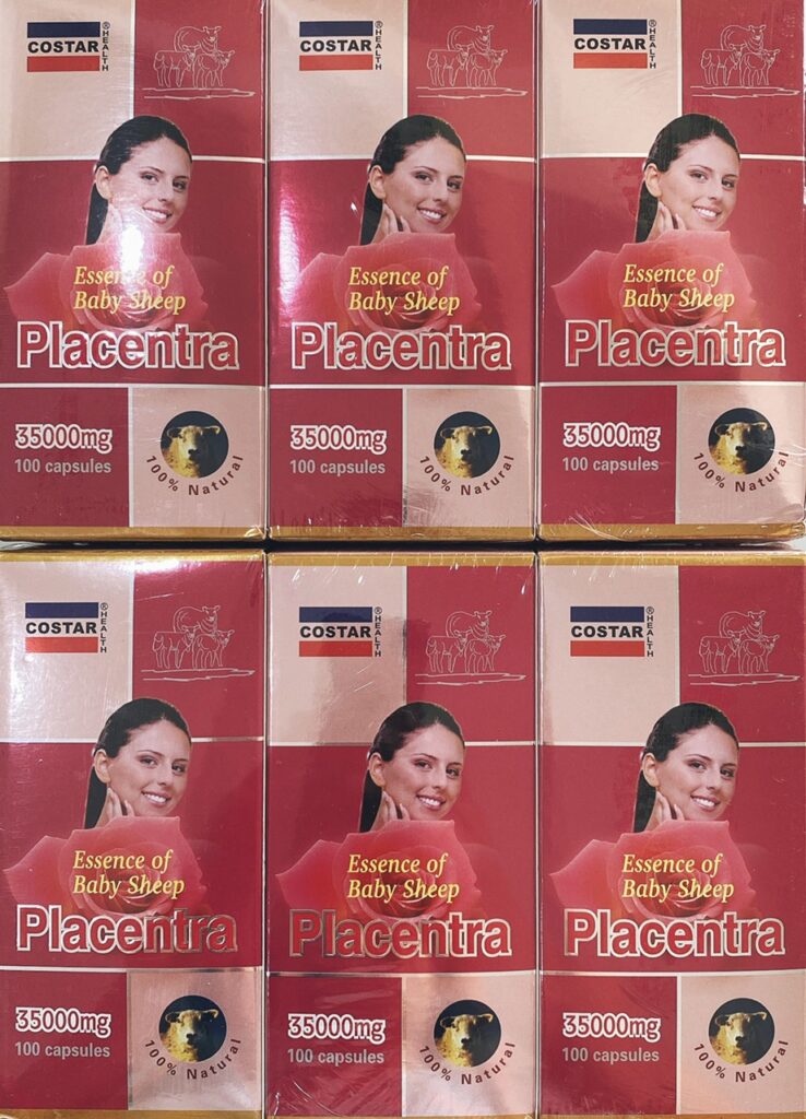 Nhau Thai Cừu Costar 35000Mg 100 Viên - Hàng Úc 10 Ntc 35