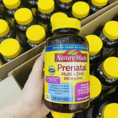 Nature Made Prenatal Multi Dha - Vitamin Tổng Hợp Cho Bà Bầu - 150 Viên - Hàng Mỹ (Mẫu Mới) 6 Prenatal 2