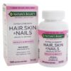 Vitamin Làm Đẹp Da, Tóc, Móng Hair Skin And Nails Natures Bounty 150 Viên 5 Vien Uong Hair Skin Nails Natures Bounty 150 1