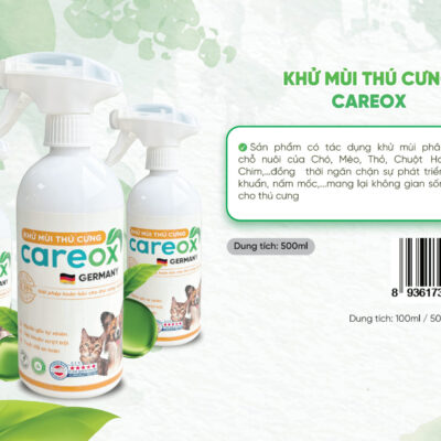 Xịt Khử Mùi Khử Khuẩn Thú Cưng Careox